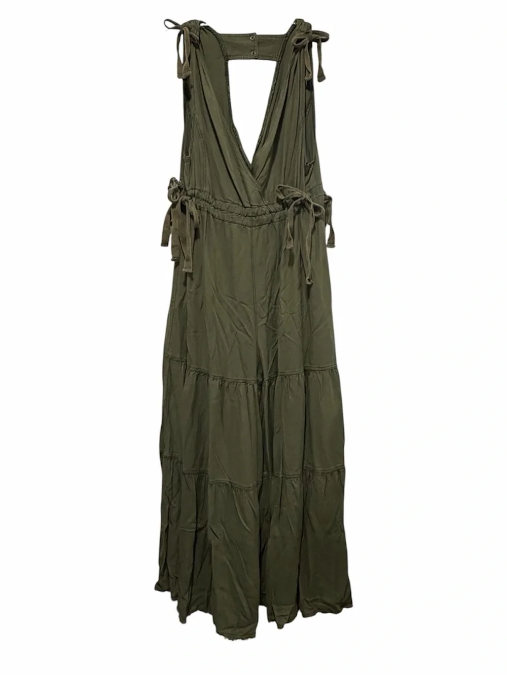 Free People Spring Forward Drawstring Jumpsuit